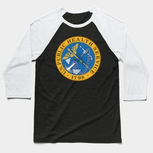 United States Public Health Service Seal - Color Baseball T-Shirt